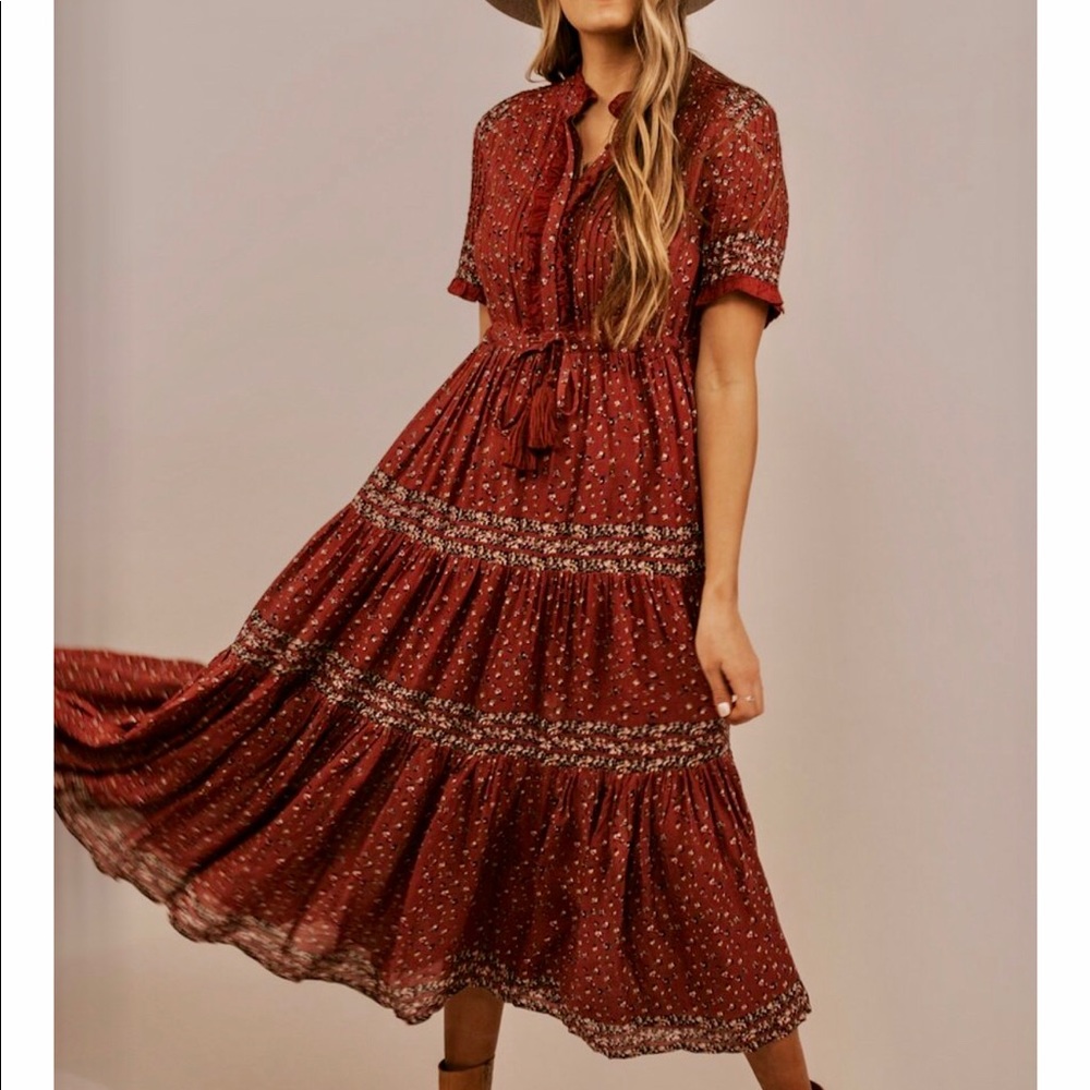 Free People Rare Feeling Maxi Dress